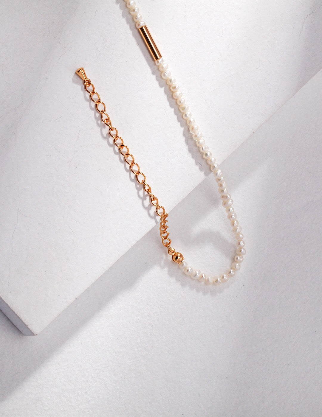 Small Potato Pearl Necklace