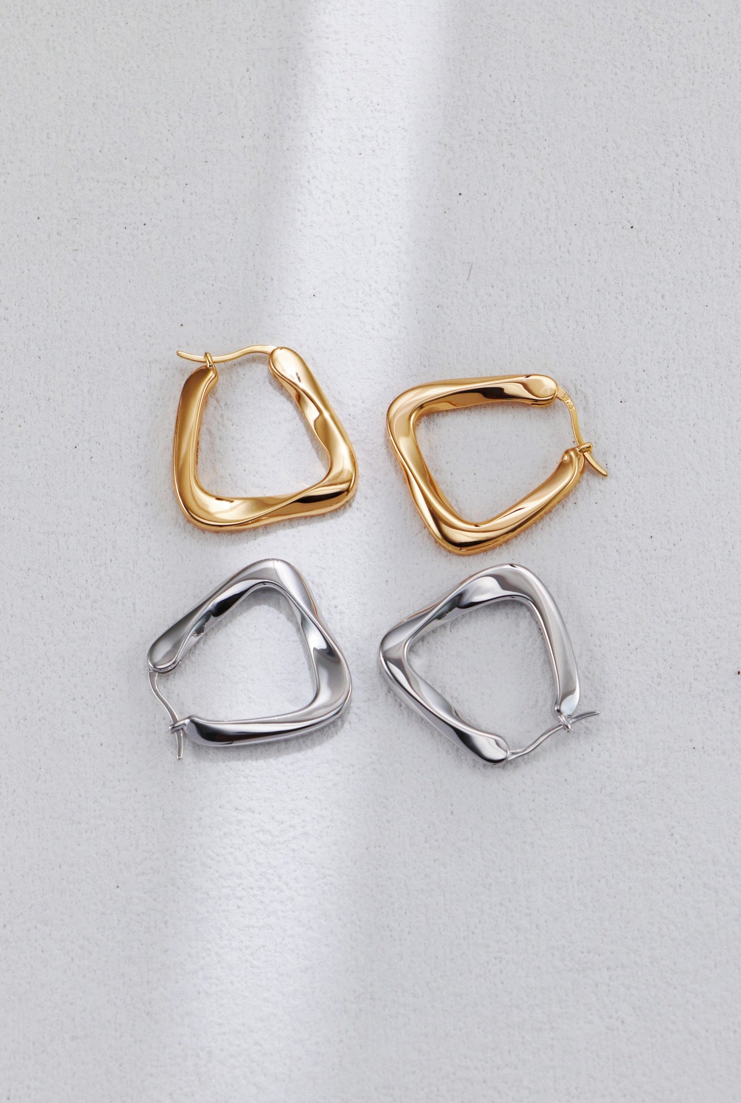 Geometric Irregular Earrings
