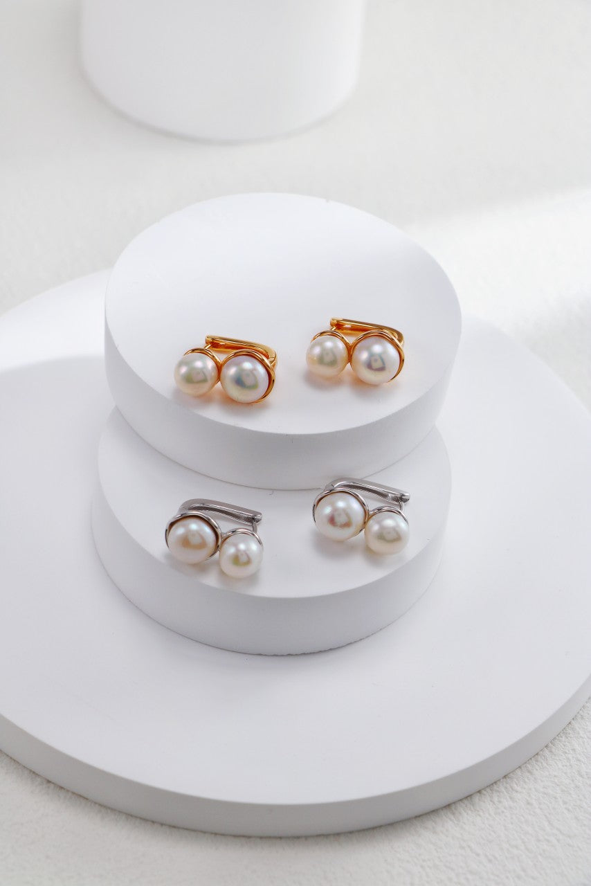 Elegant Pearl Ear Cuffs