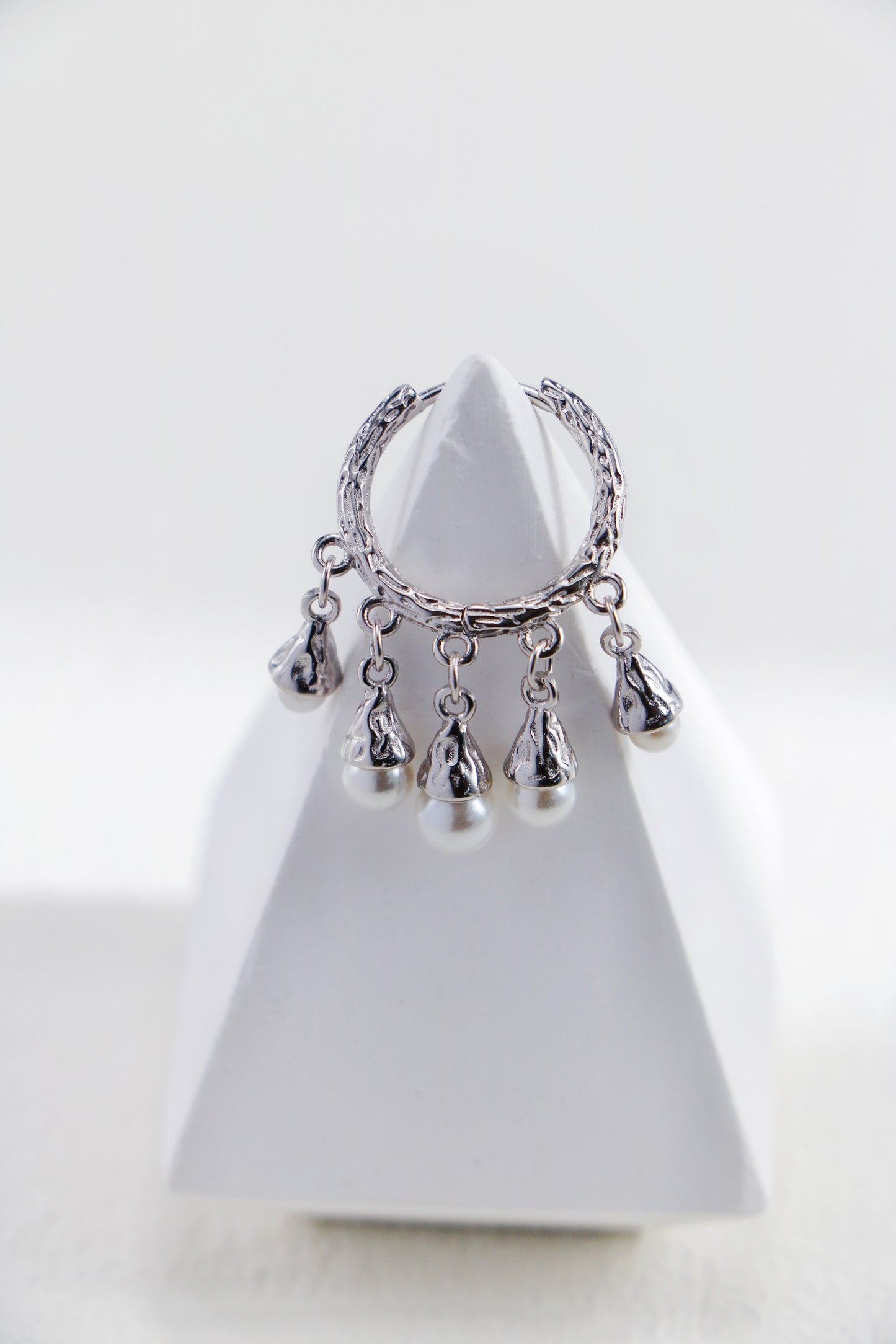 Minimalist Shell Beads Earrings