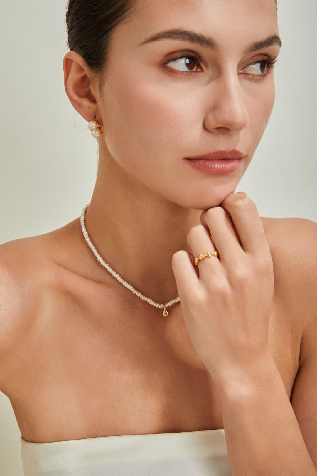 Small Shell Open Ring