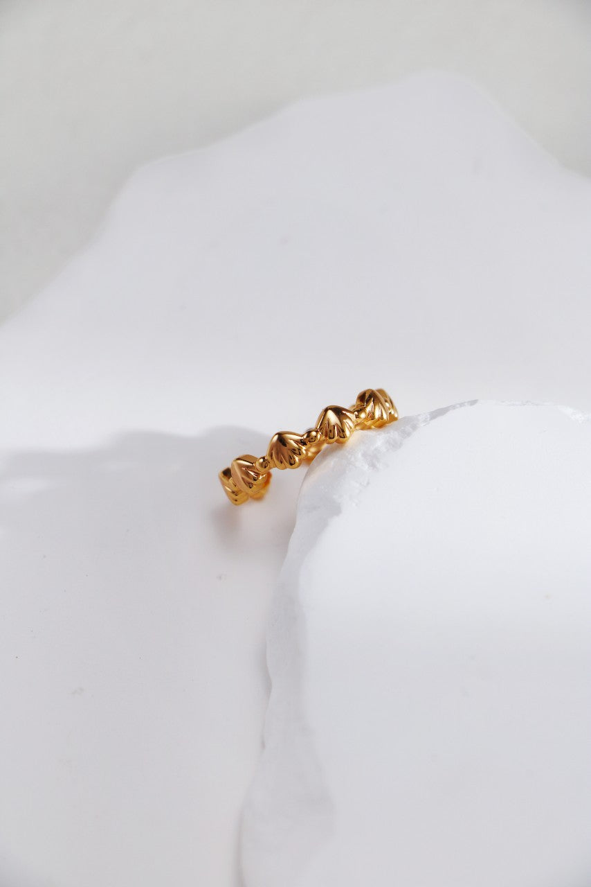 Small Shell Open Ring