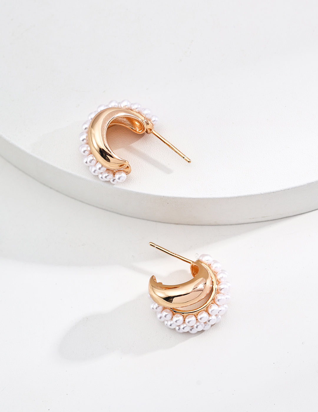 Imitation Pearl Earrings