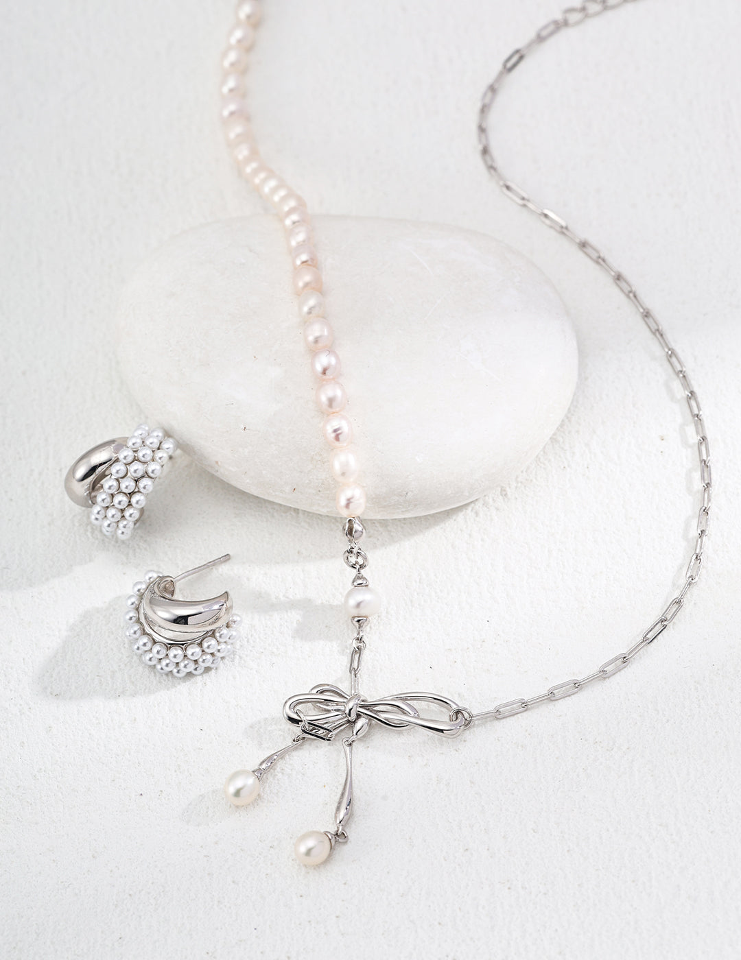 Imitation Pearl Earrings