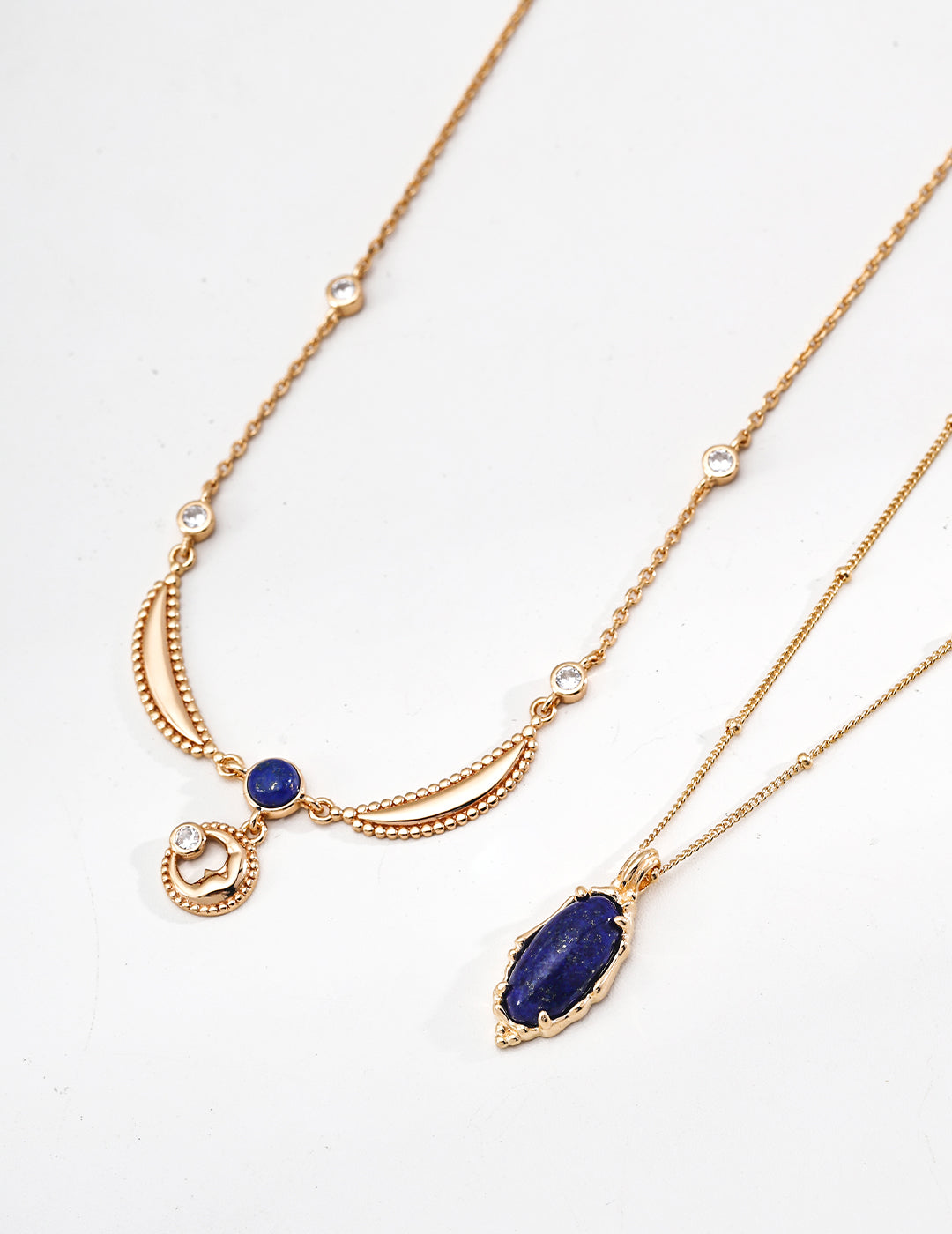 Vintage Natural Lapis Lazuli Necklace
