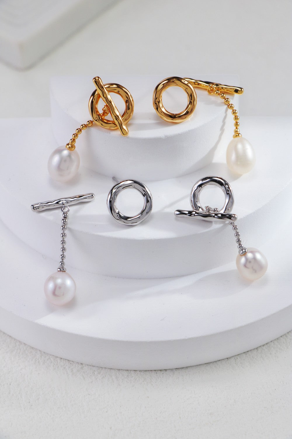 Reversible Pearl Earrings