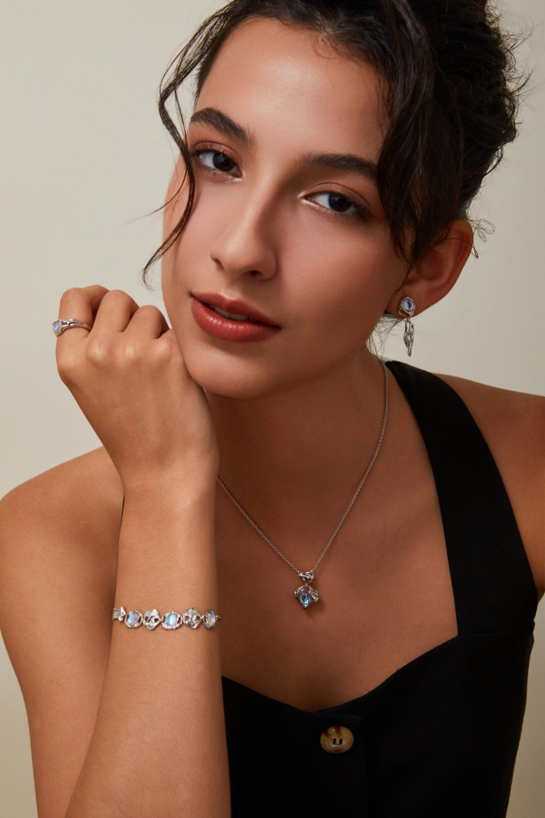 Retro Moonstone Bracelet