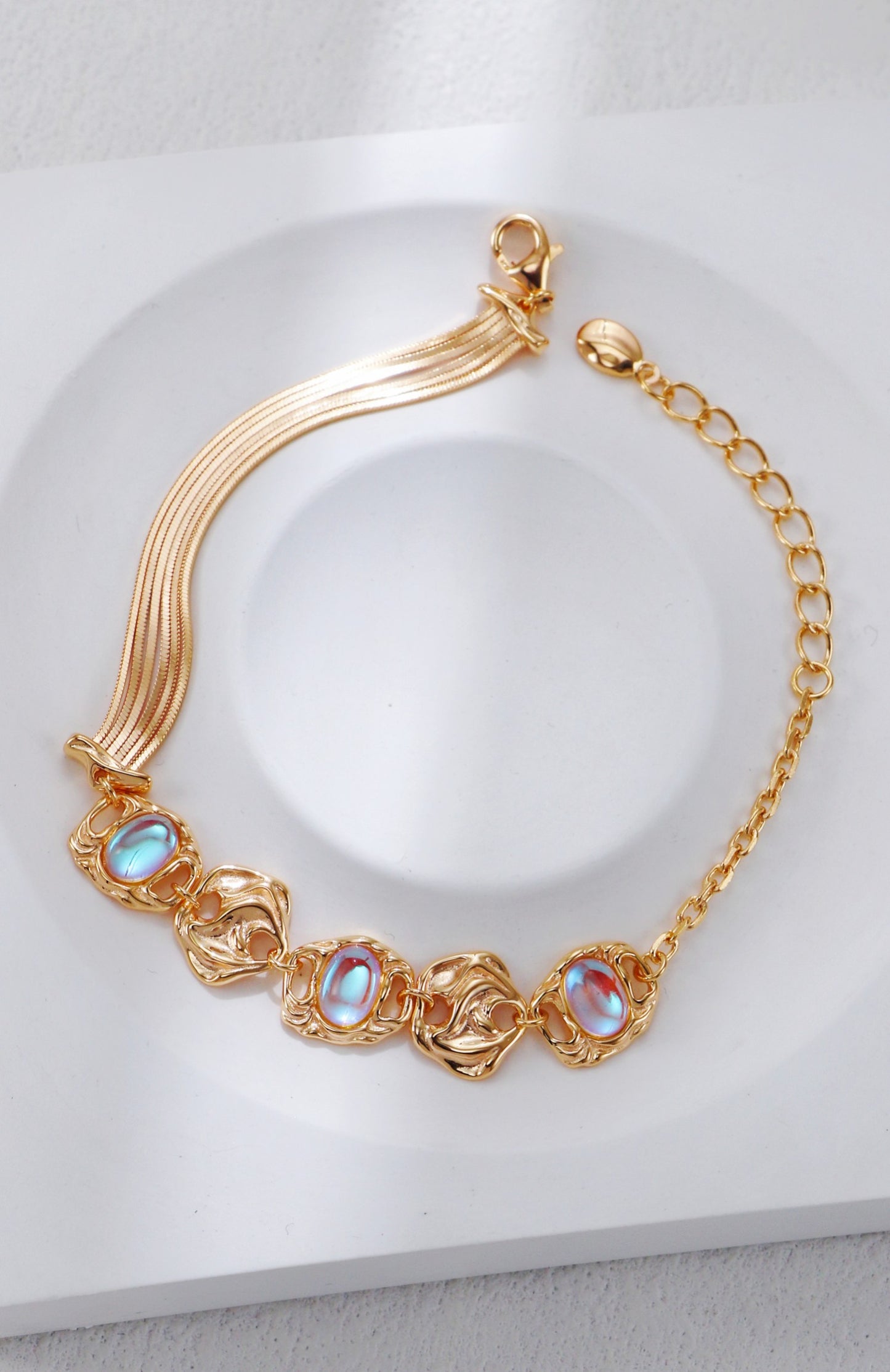 Retro Moonstone Bracelet