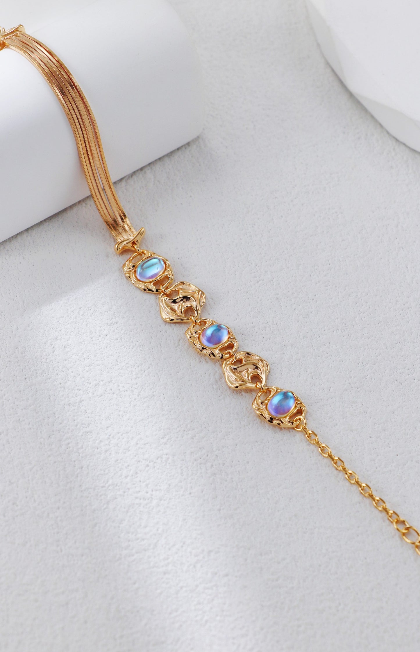 Retro Moonstone Bracelet