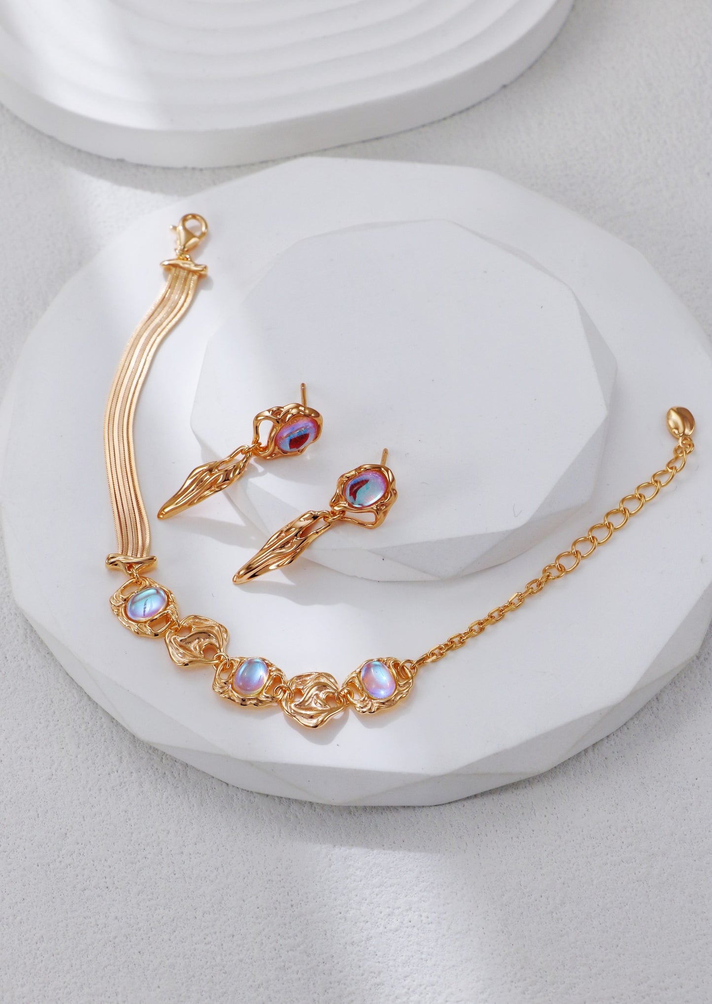 Retro Moonstone Bracelet