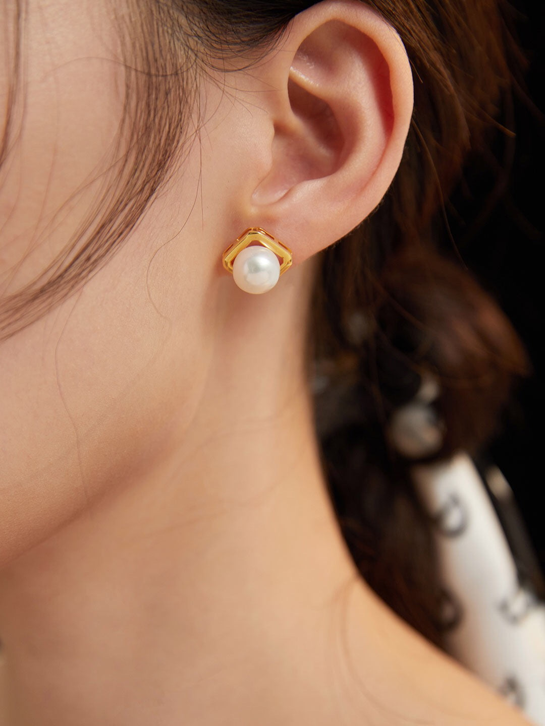 Classic Freshwater Pearl Stud Earrings