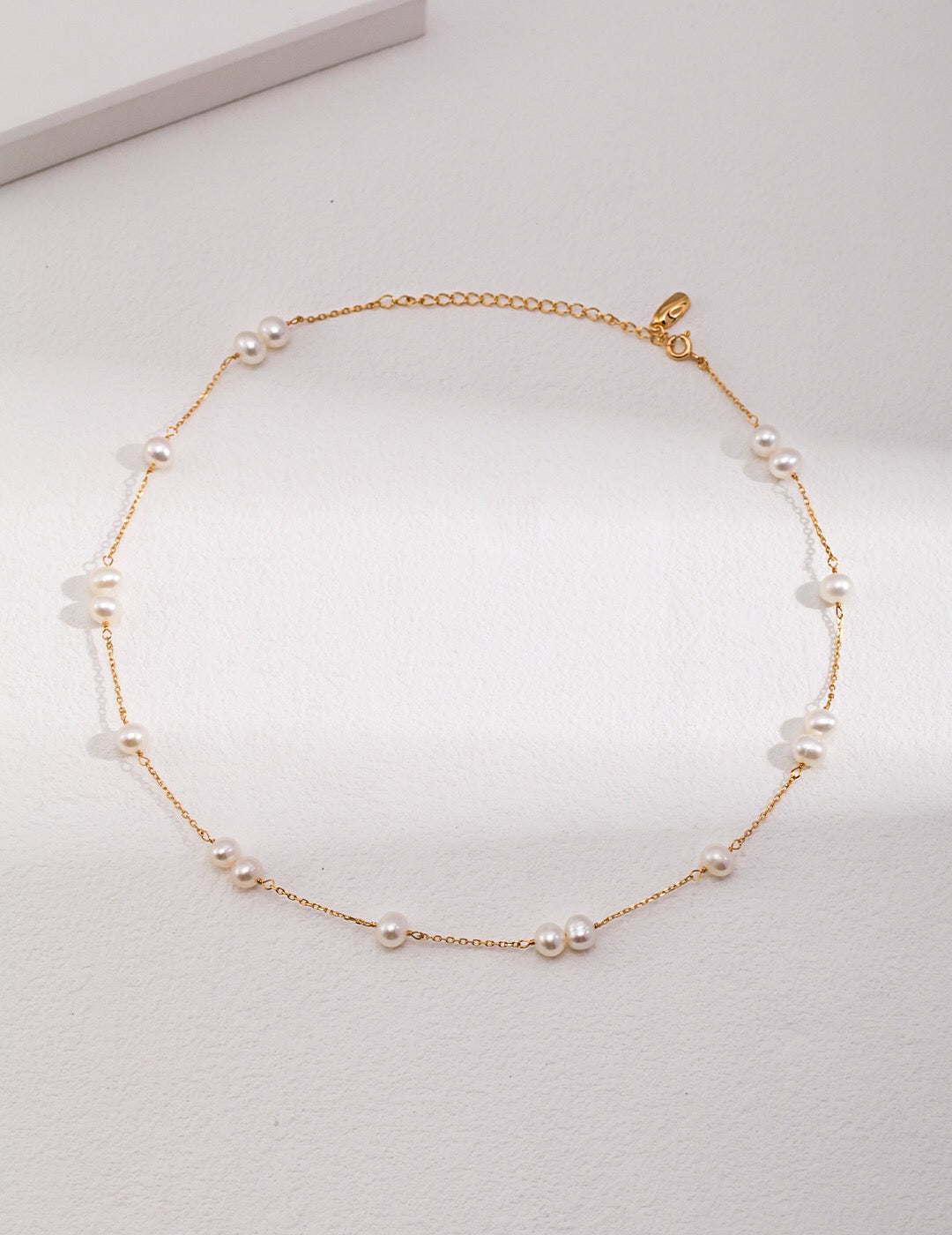 Dainty Freshwater Pearl Choker Necklace