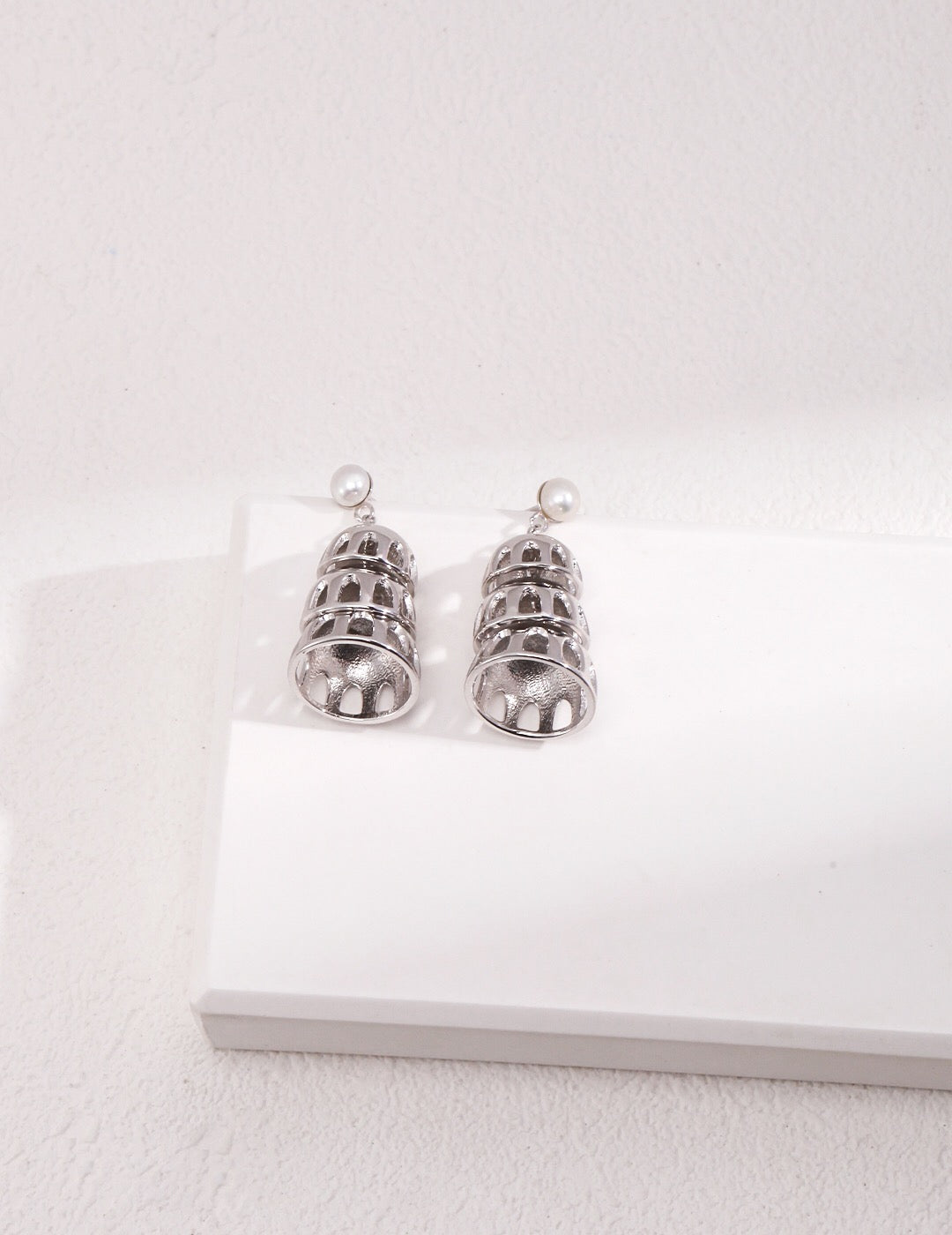 Jingle Bell Style Drop Earrings