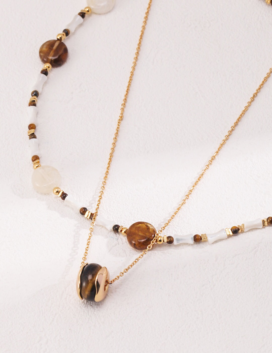 Tiger Eye Stone Necklace