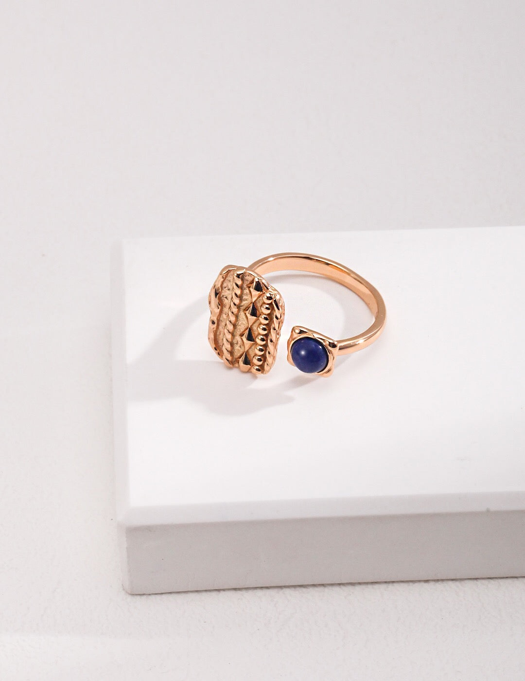 Vintage Style Lapis Lazuli Ring