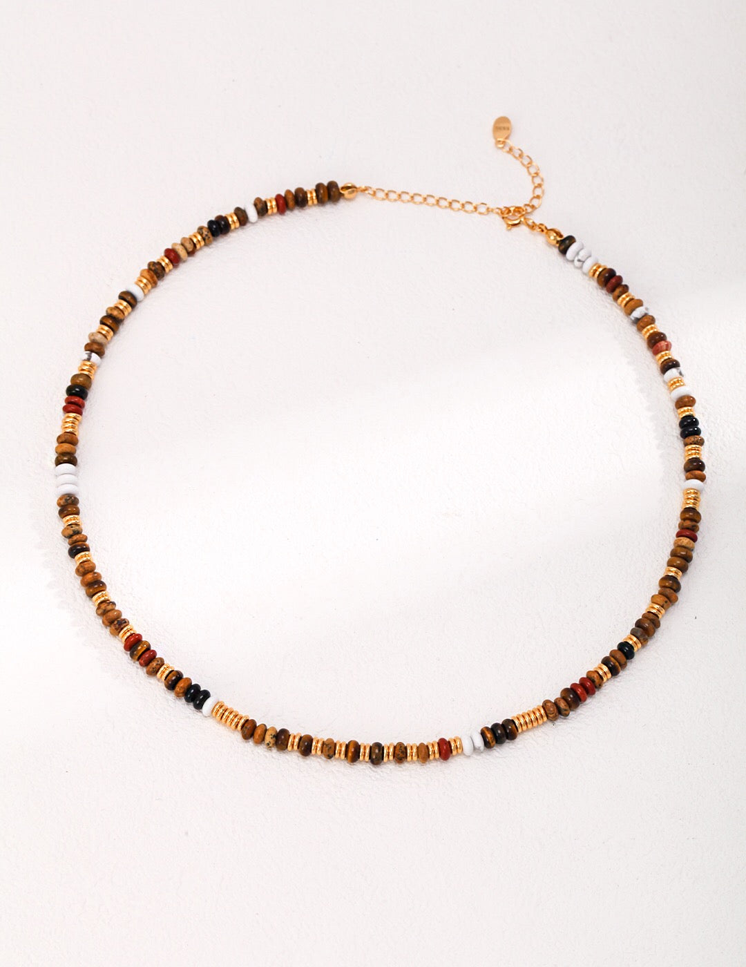 Tiger Eye Gemstone Beads Necklace