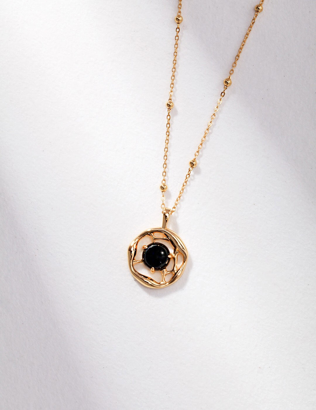 Black Onyx Pedant Necklace