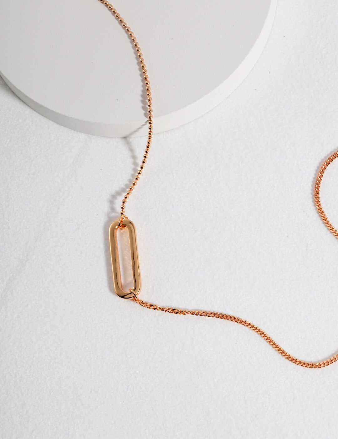 Minimalist Paperclip Necklace