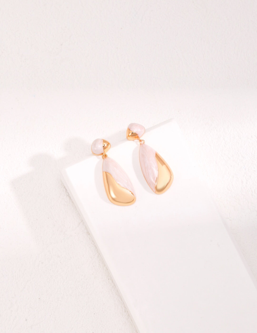 Minimalist Style Drip Glaze Earrings