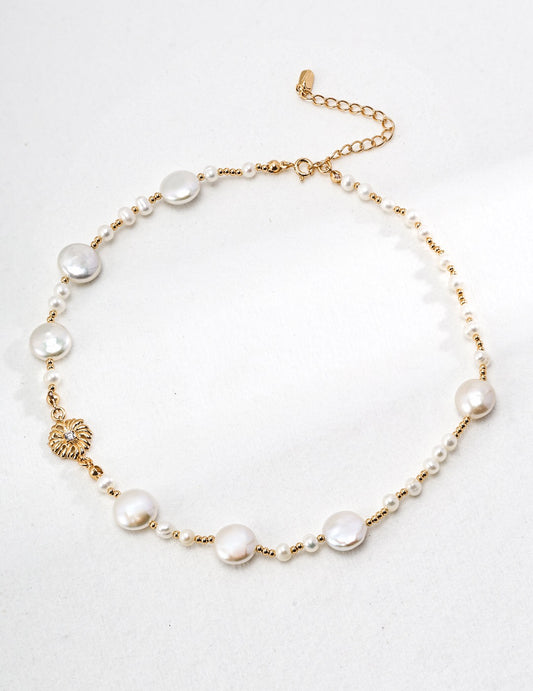 Natural Baroque Pearl Necklace