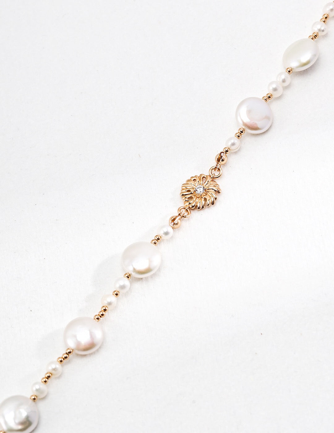 Natural Baroque Pearl Necklace