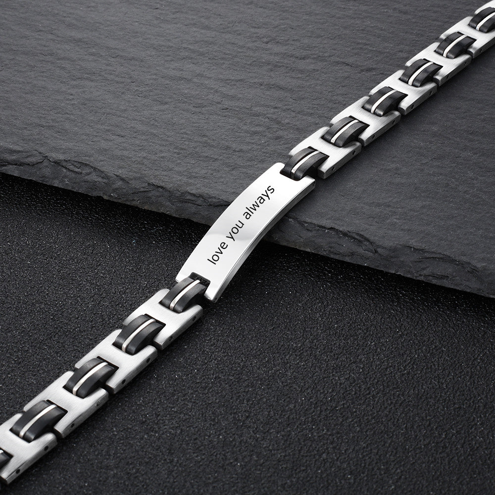 Custom Name Stainless Steel Bracelet