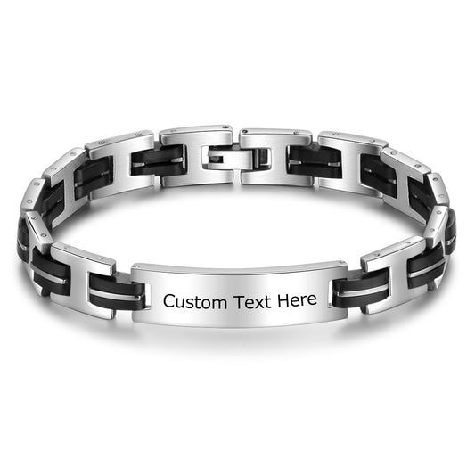 Custom Name Stainless Steel Bracelet