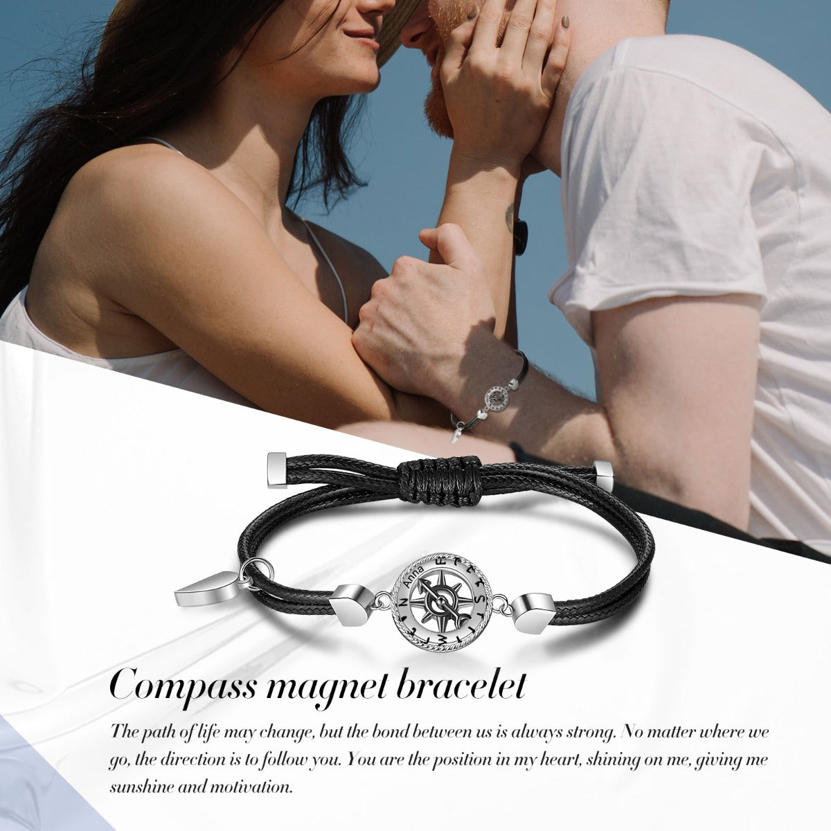 Csutom Couple Bracelet