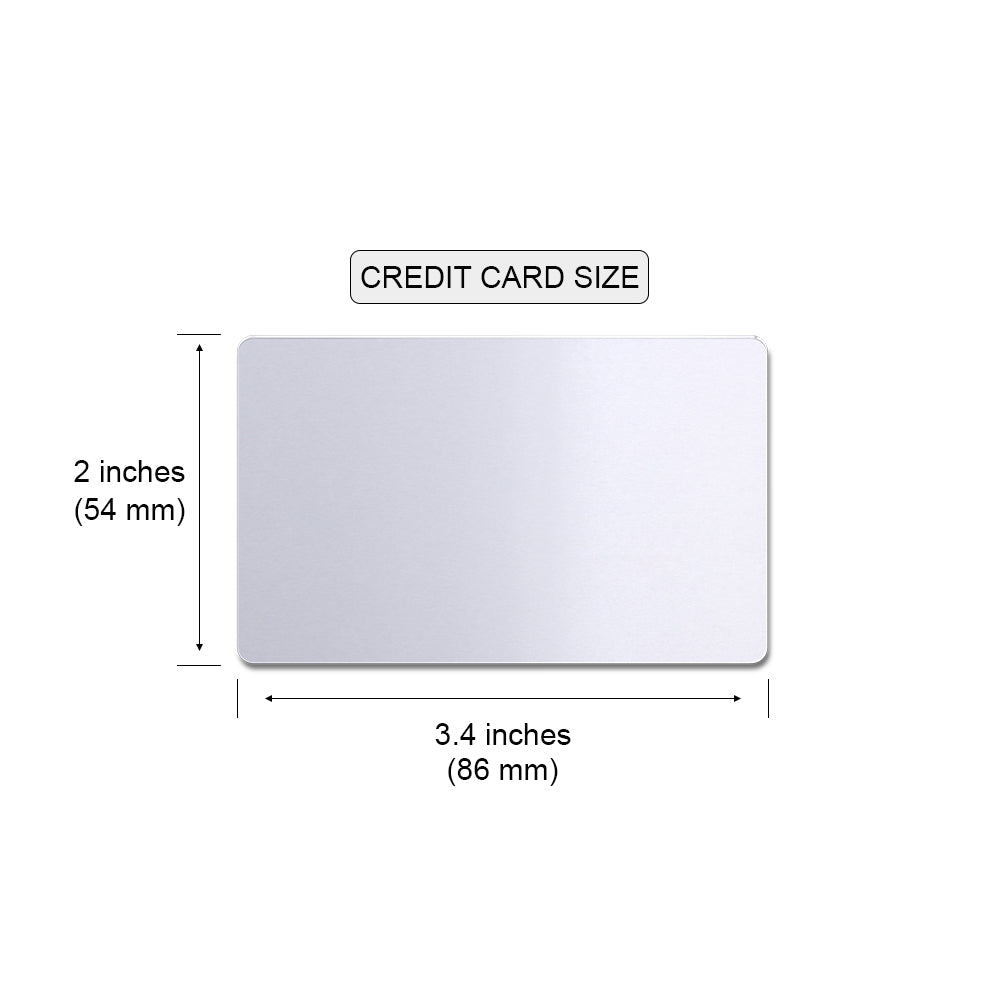 Custom Stainless Steel Card