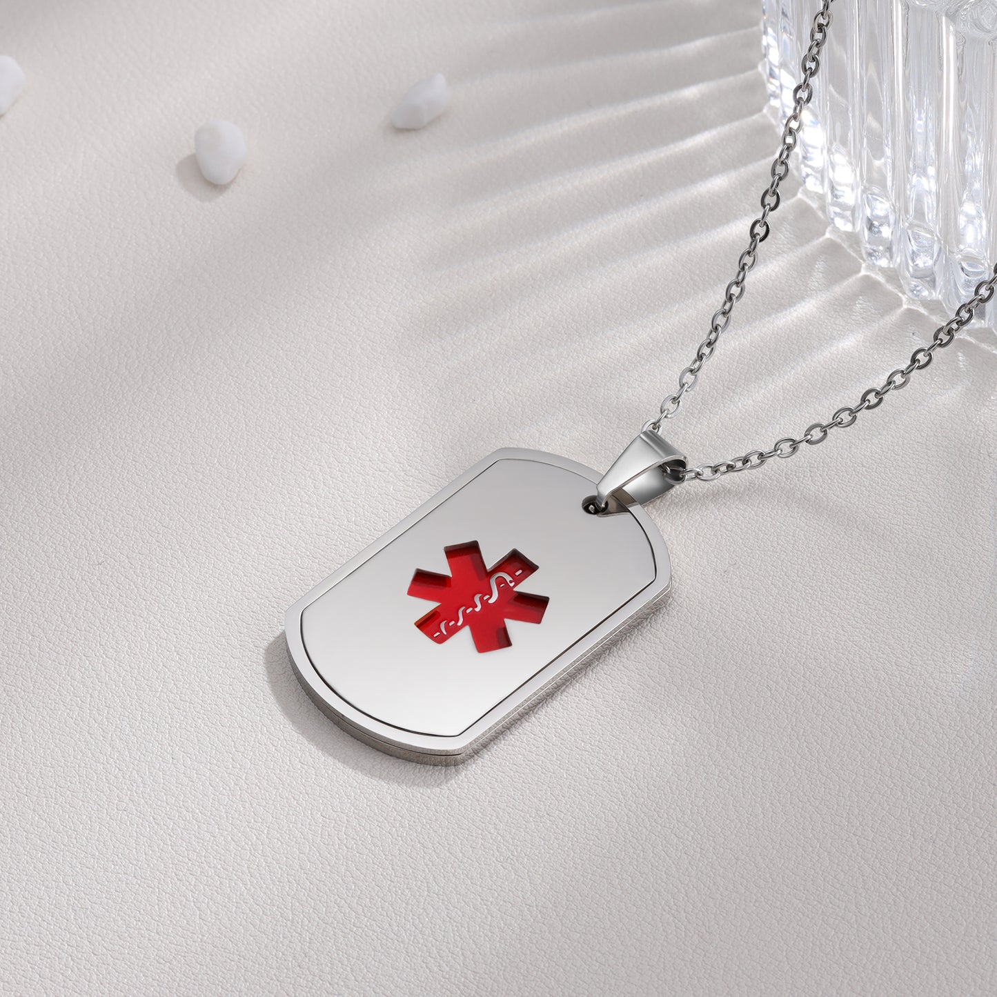 Custom Stainless Steel Medical Necklace