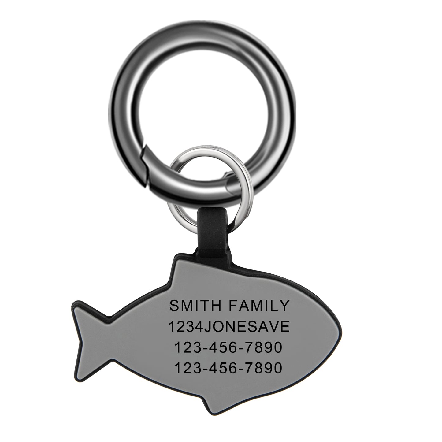 Custom Fish Dog Tag