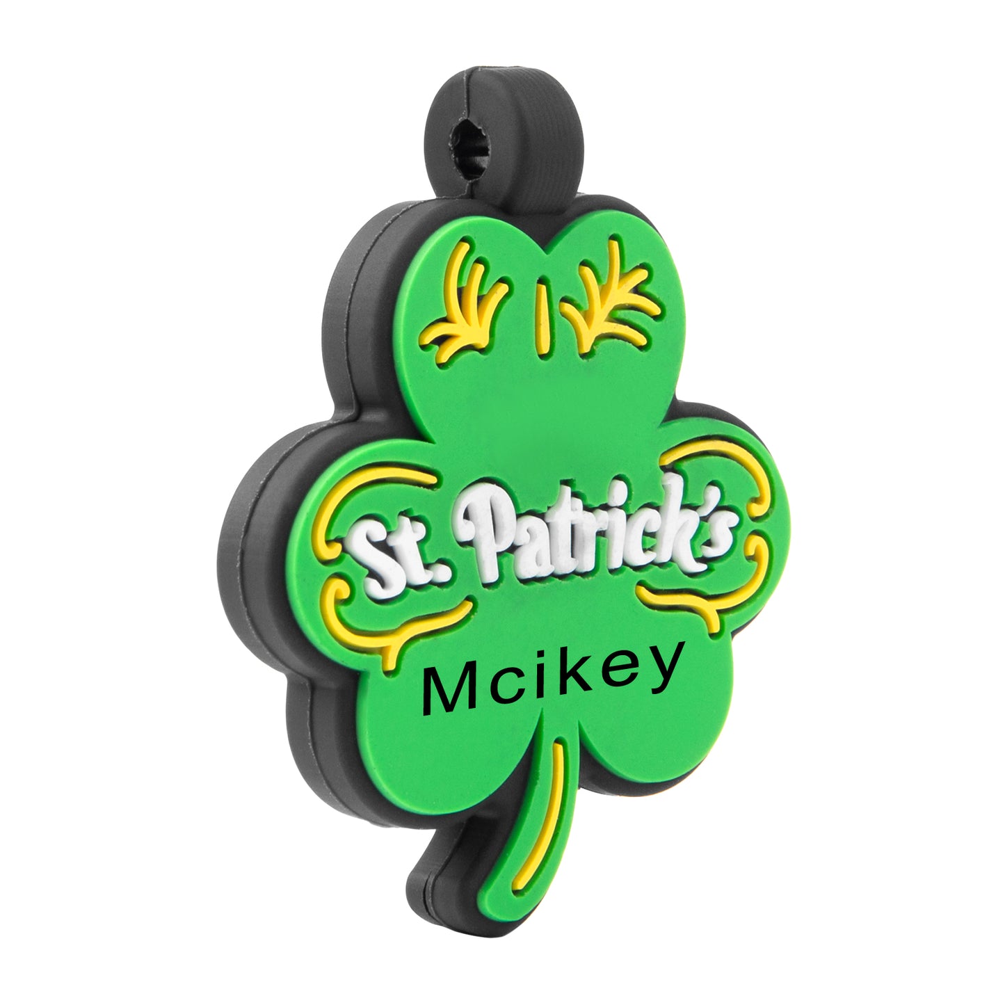 Custom Patrick's Day Dog Tag