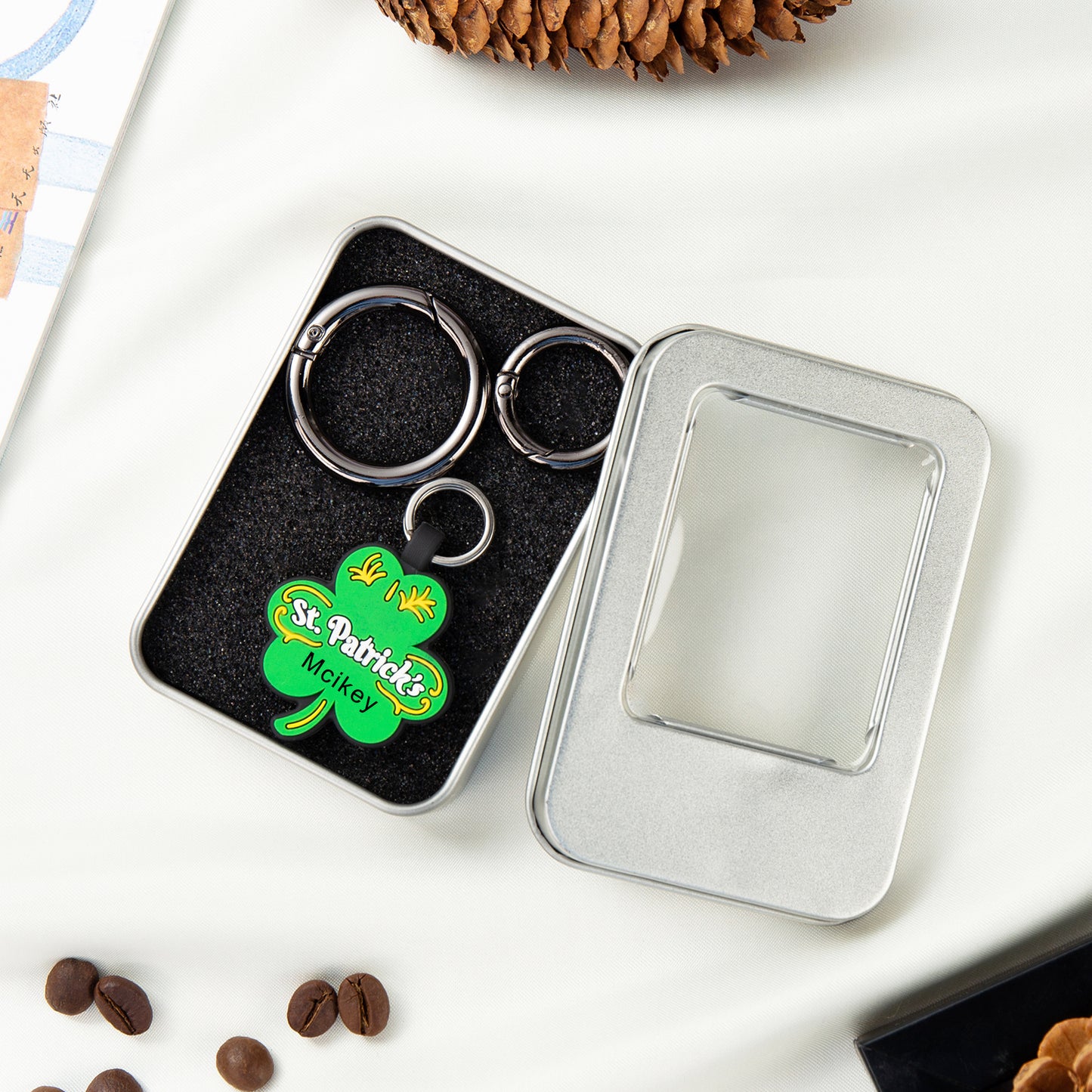 Custom Patrick's Day Dog Tag