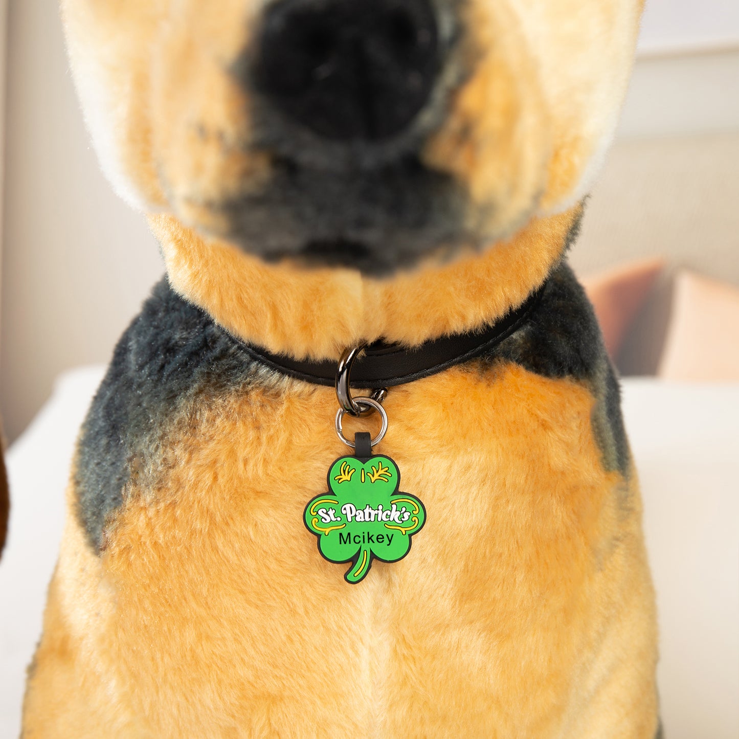 Custom Patrick's Day Dog Tag