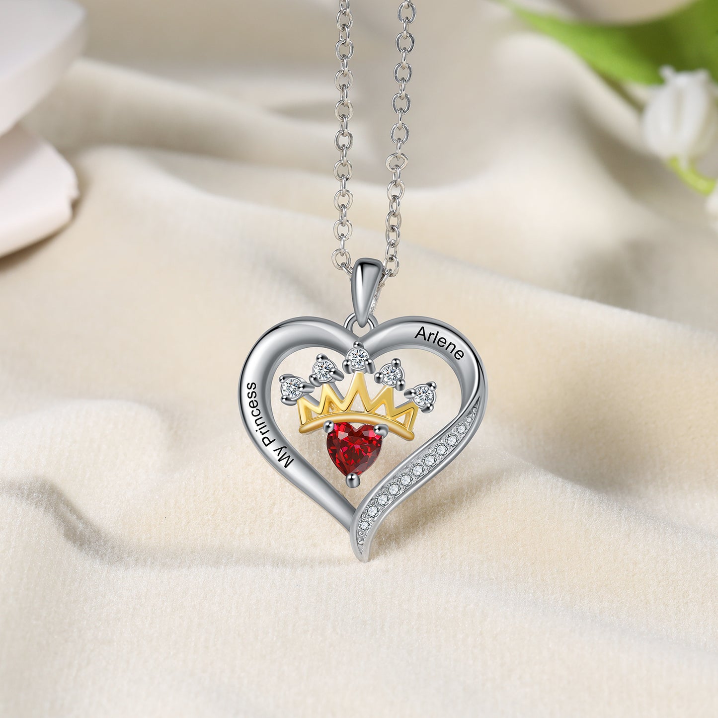 Custom Heart Necklace