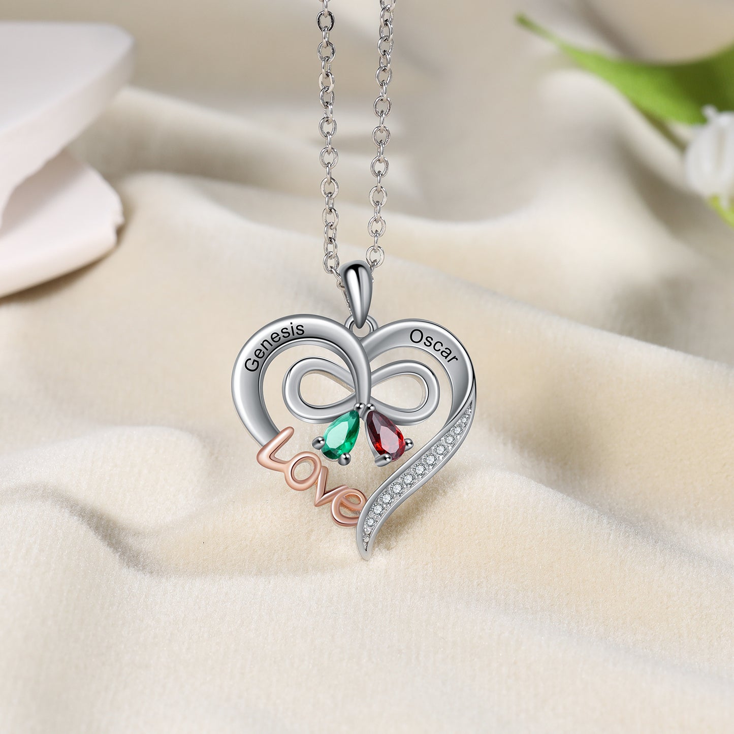 Custom Heart Necklace