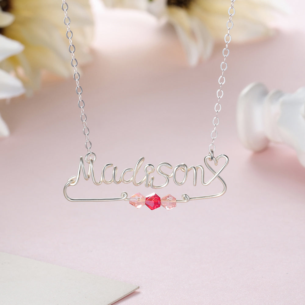 925 Silver Custom Name Necklace