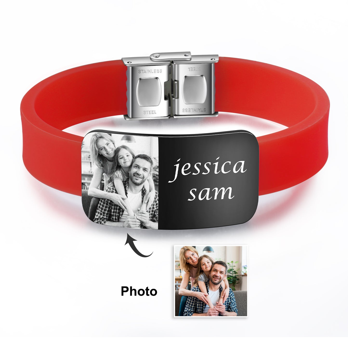 Custom Photo Bracelet