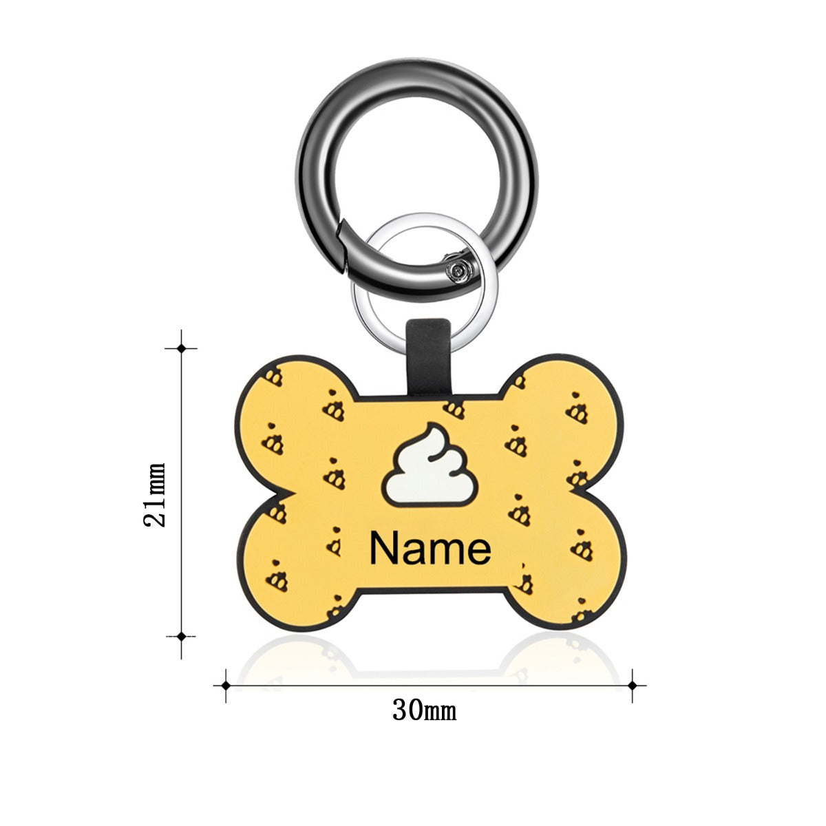 Personalized Silica gel Dog Tag