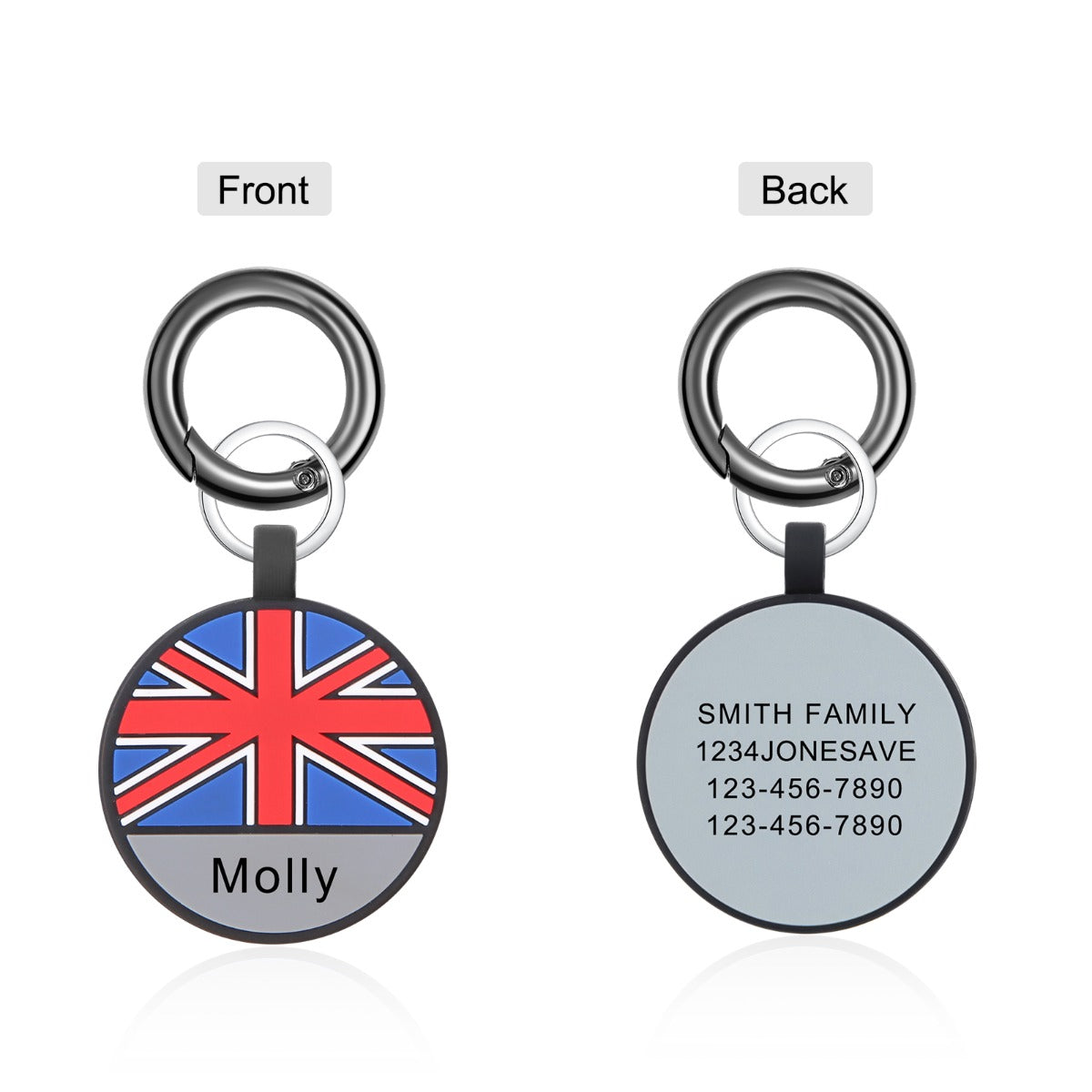 Personalized Silica Gel Custom Dog Tag