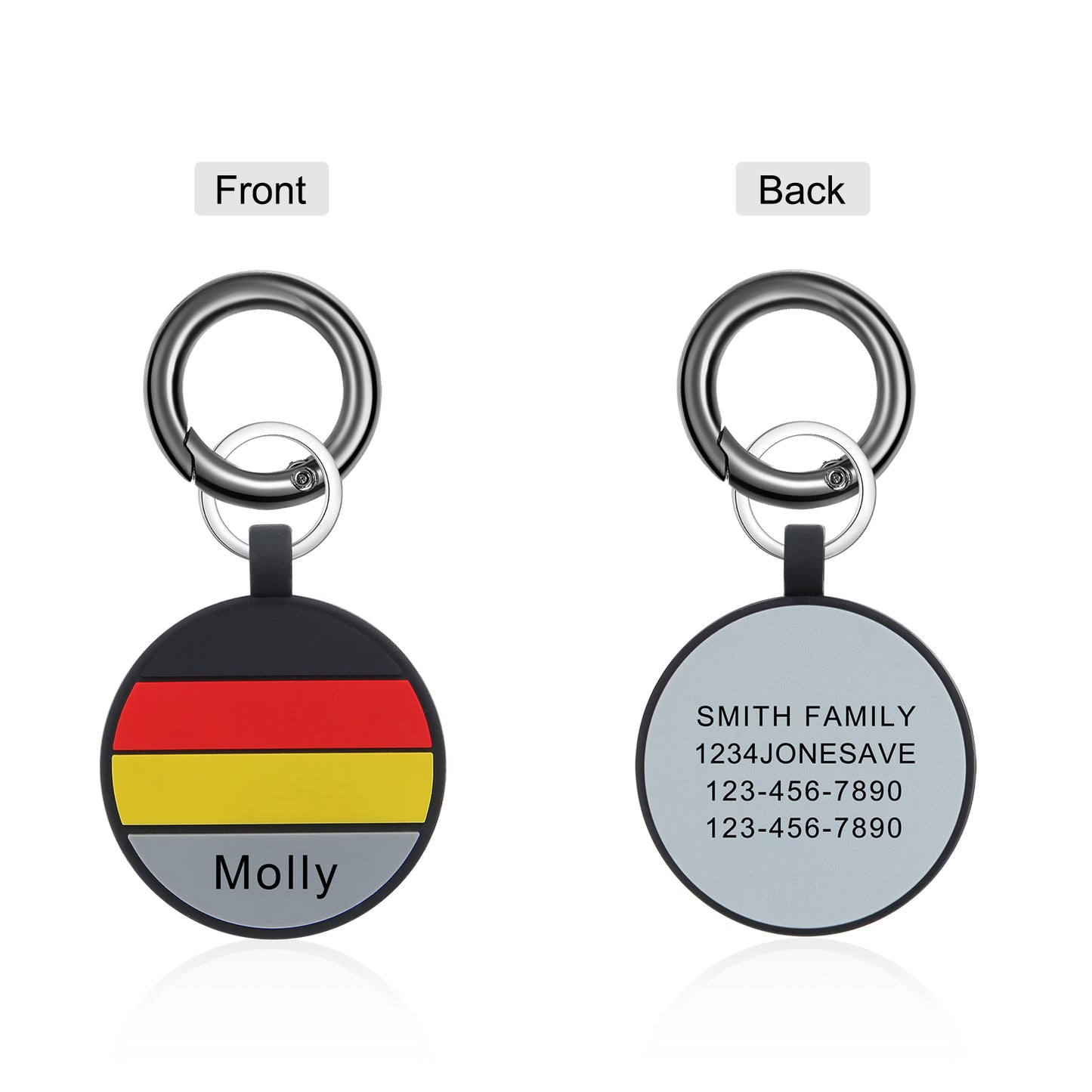 Personalized Silica Gel Custom Dog Tag