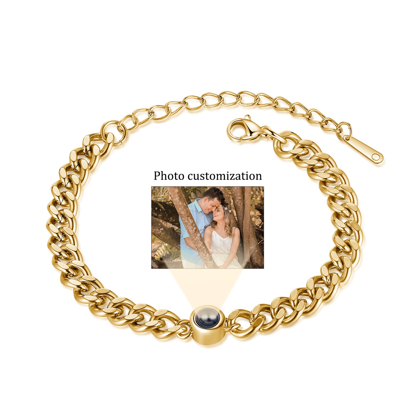 Custom Photo Projection Bracelet