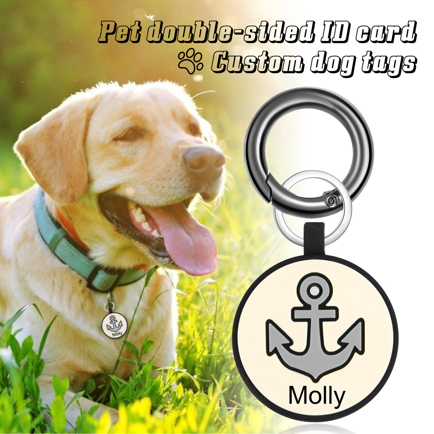 Custom Pet Dog Tag