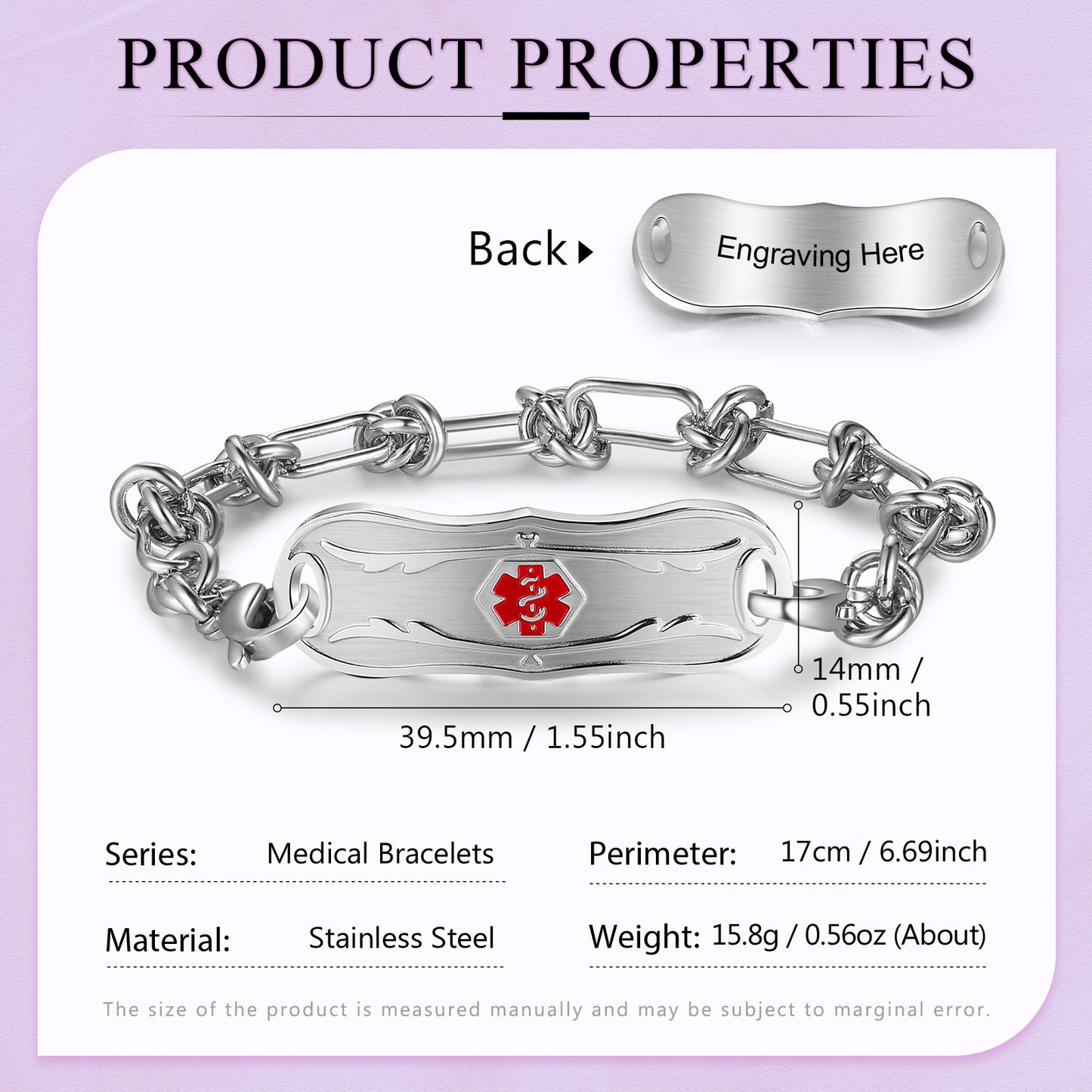 Custom Medical Bracelet