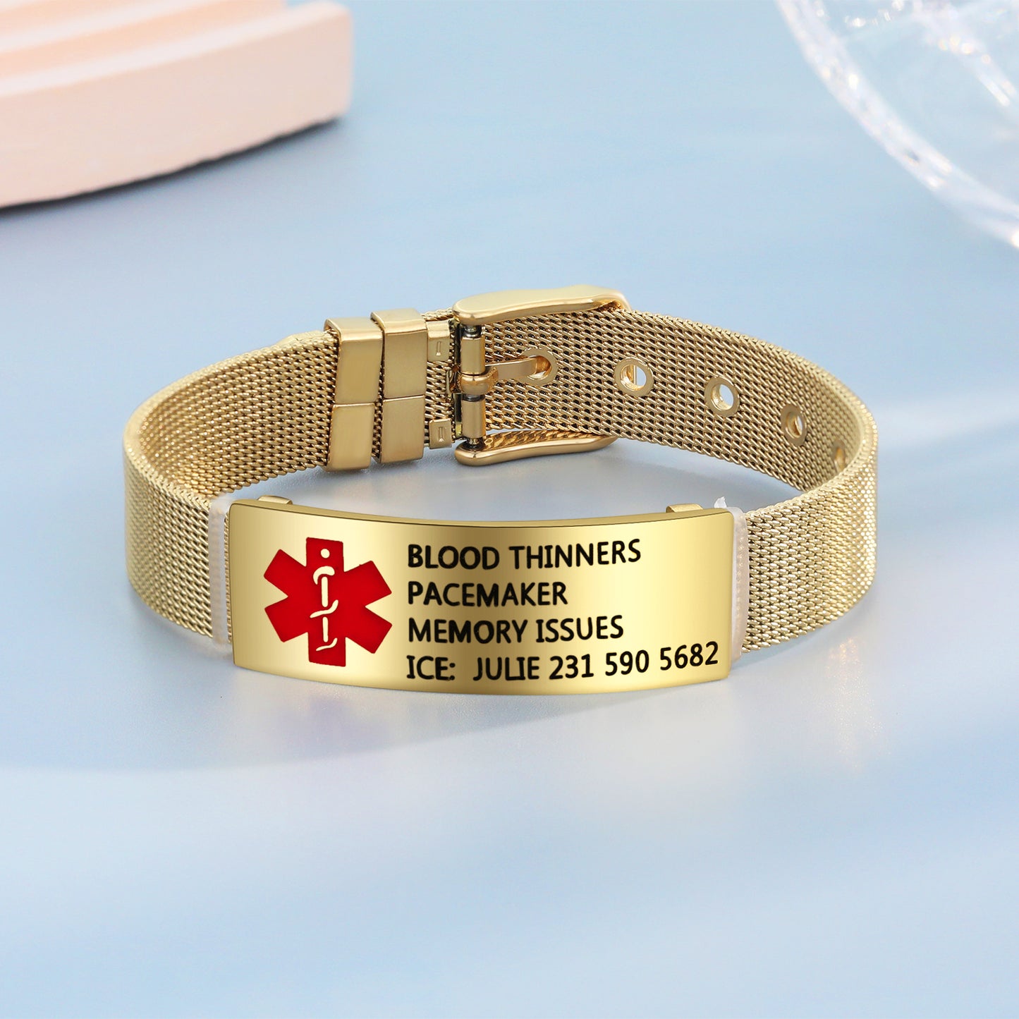 Custom ID Medical Bracelet