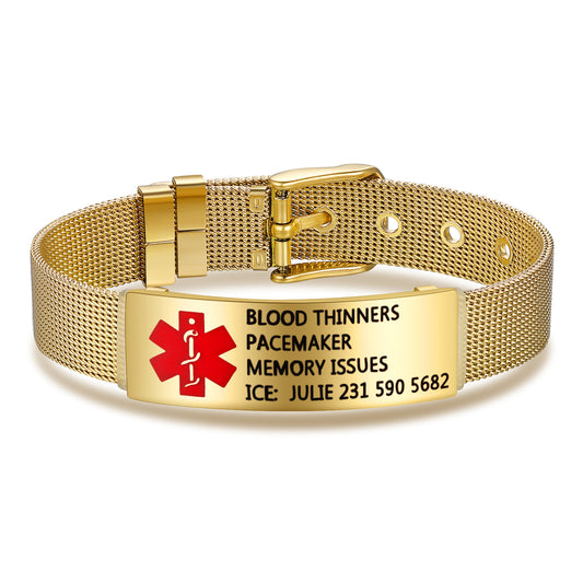 Custom ID Medical Bracelet