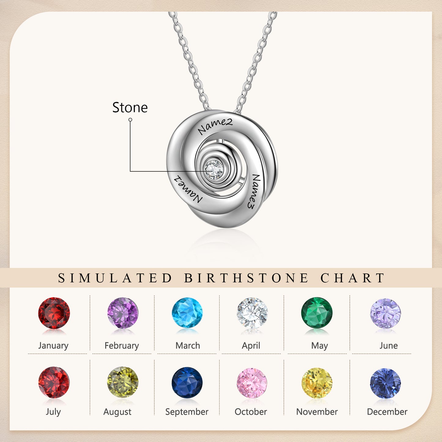 Custom Circle Necklace