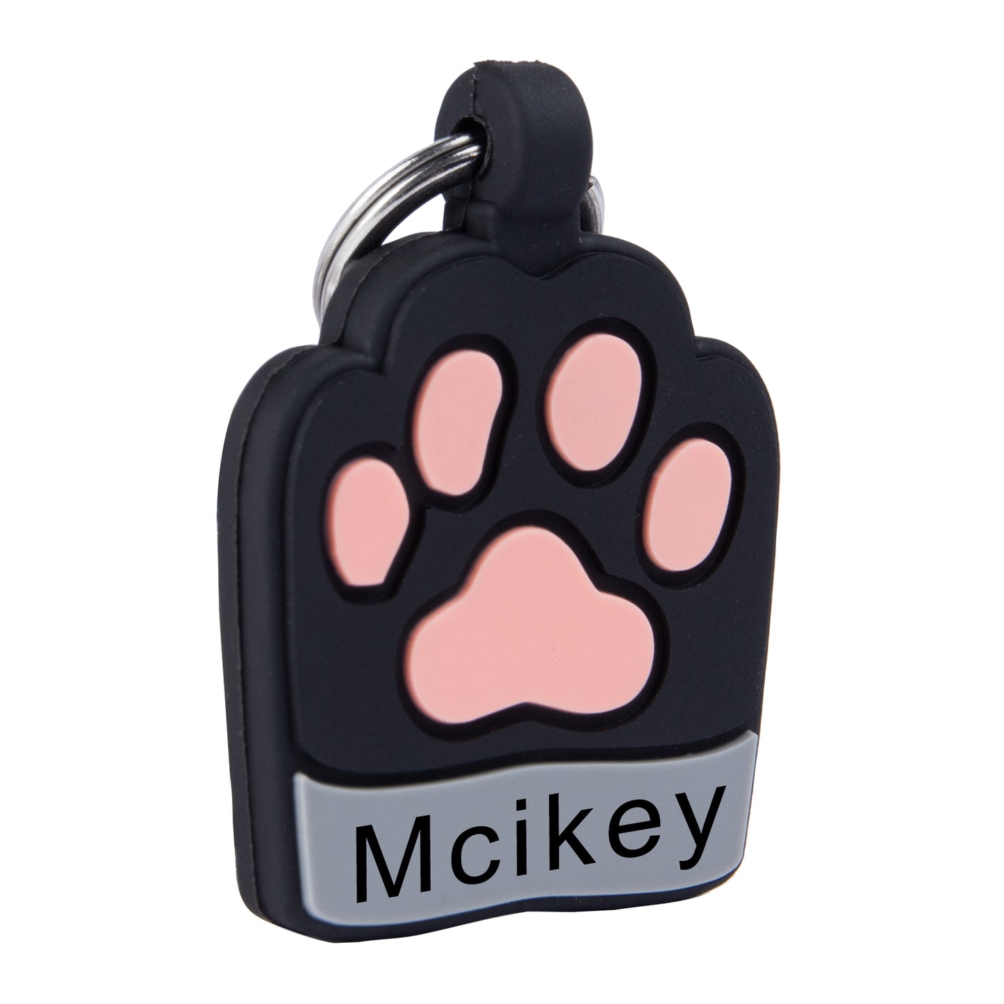 Custom Silica Gel Paw Dog Tag