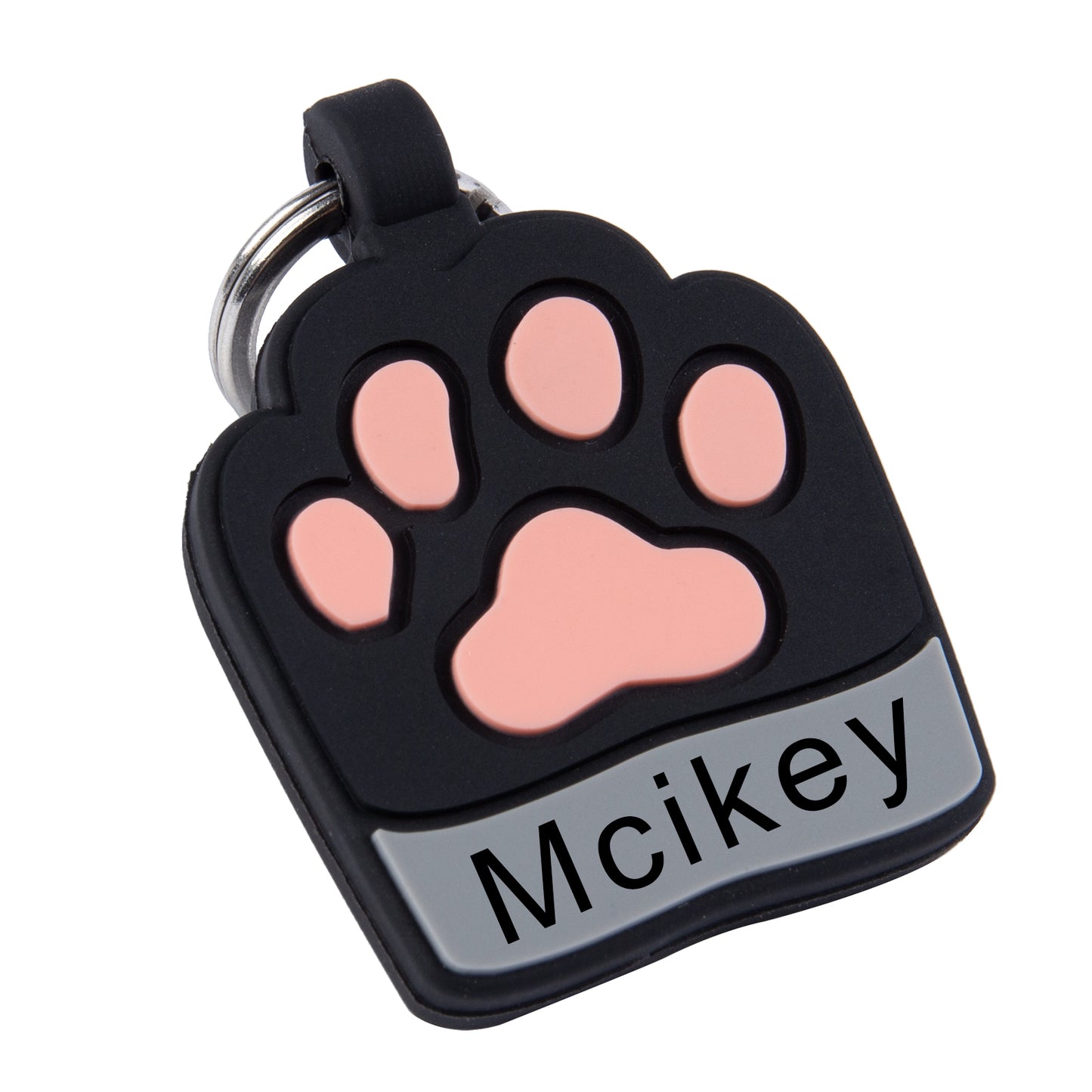 Custom Silica Gel Paw Dog Tag