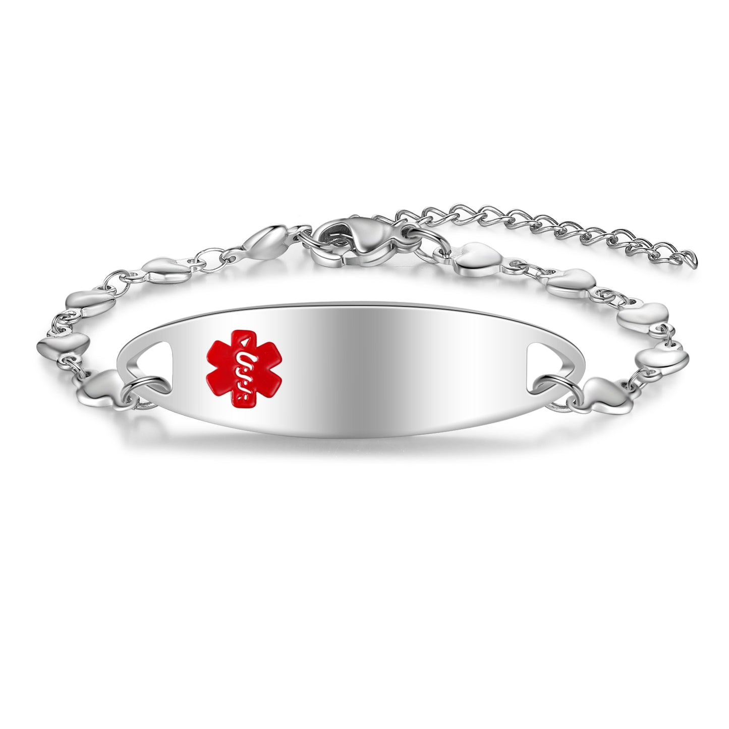 Custom Stainless Steel Medical Bracelet